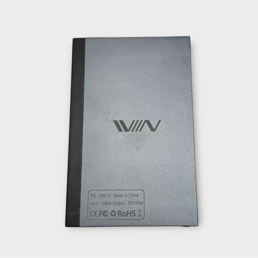IVIIN 100W USB-C docking station triple 4k display 1 gbps ethernet 3.5mm D6919 - Picture 3 of 15